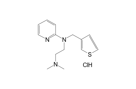 2-{[2-(dimethylamino)ethyl}-3-thenylamino}pyridine, hydrochloride