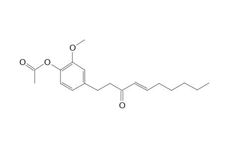 1-(4-Acetoxy-3-methoxyphenyl)dec-4-en-3-one