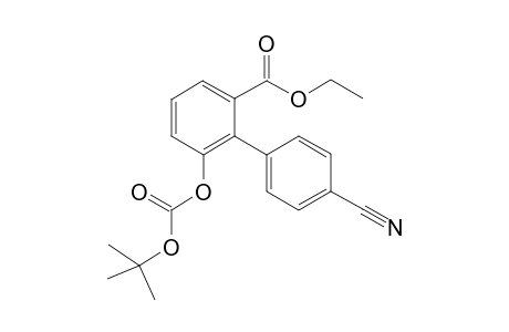 Ethyl 6-(tert-butoxycarbonyloxy)-4'-cyanobiphenyl-2-carboxylate