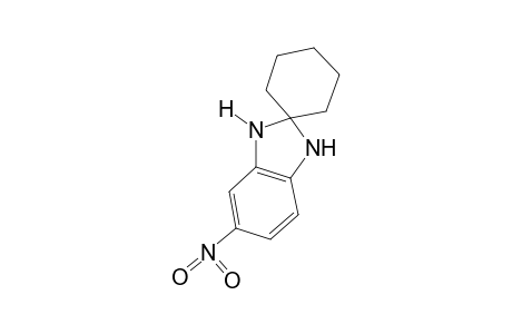 5-nitrospiro[cyclohexane-2,1-3h-benzimidazole]