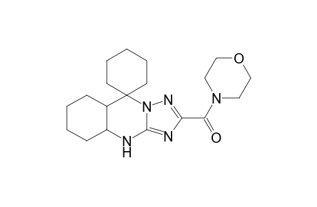 2'-(Morpholin-4-ylcarbonyl)-4a',5',6',7',8',8a'-hexahydro-4'H-spiro[cyclohexane-1,9'-[1,2,4]triazolo[5,1-b]quinazoline]