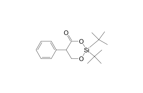 2,2-Ditert-butyl-5-phenyl-1,3,2-dioxasilinan-4-one