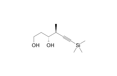 (3R,4S)-4-methyl-6-(trimethylsilyl)hex-5-yne-1,3-diol