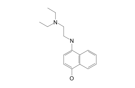 4-[2-(DIETHYLAMINO)-ETHYLAMINO)-1-NAPHTHOL