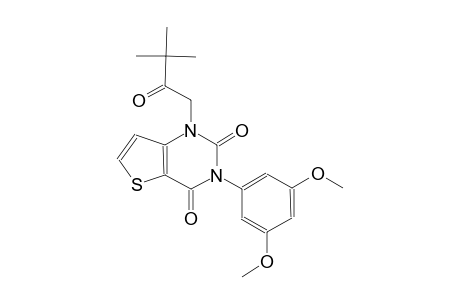 3-(3,5-dimethoxyphenyl)-1-(3,3-dimethyl-2-oxobutyl)thieno[3,2-d]pyrimidine-2,4(1H,3H)-dione