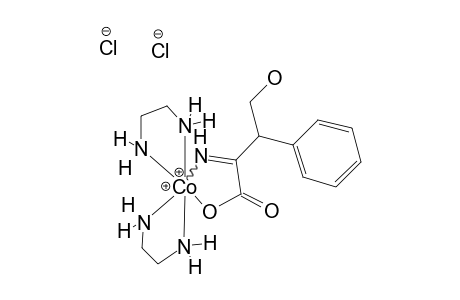 DELTA*,R*-(4-HYDROXY-2-IMINO-3-PHENYLBUTANOATO)-BIS-(ETHANE-1,2-DIAMINE)-COBALT(III)-CHLORIDE