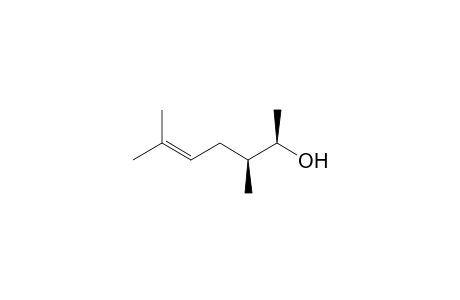 (2R,3S)-3,6-dimethylhept-5-en-2-ol