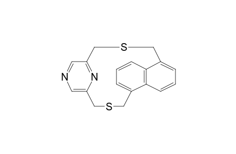 1,5-(Methanothiomethano[2,6]-endo-pyrazinomethanothiomethano)naphtha lene