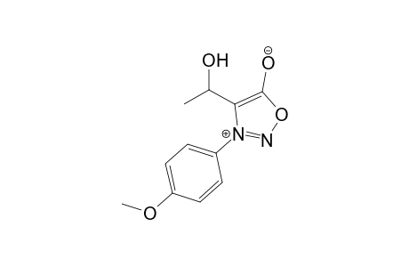 4-(1-hydroxyethyl)-3-(4-methoxyphenyl)-1,2,3-oxadiazol-3-ium-5-olate