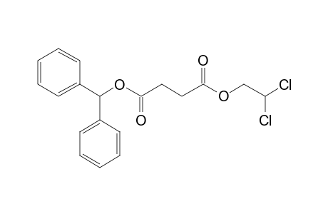 Succinic acid, 2,2-dichloroethyl diphenylmethyl ester