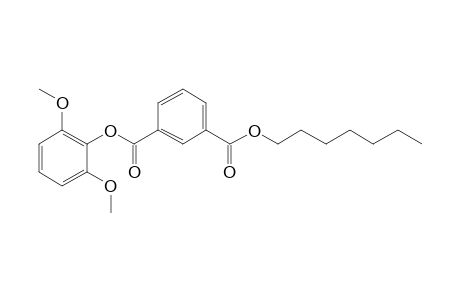 Isophthalic acid, 2,6-dimethoxyphenyl heptyl ester