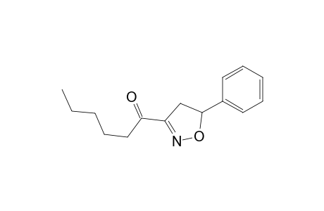 3-Hexanoyl-5-phenyl-2-isoxazoline