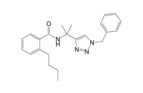 N-[2-(1-Benzyl-1H-1,2,3-triazol-4-yl)propan-2-yl]-2-butylbenzamide