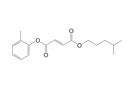 Fumaric acid, isohexyl 2-methylphenyl ester