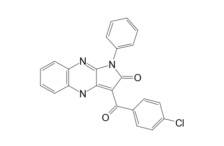 3-(4-Chlorobenzoyl)-1-phenyl-4H-pyrrolo[3,2-b]quinoxalin-2-one