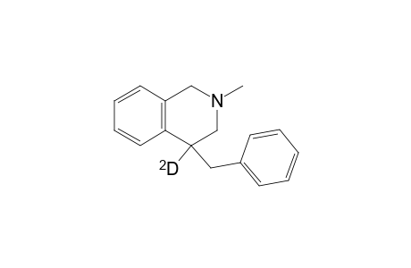 4-Benzyl-4-deutero-2-methyl-1,2,3,4-tetrahydroisoquinoline