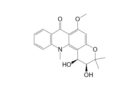 (cis)-1,2-Dihydroxy-1,2-dihydro-acronycine