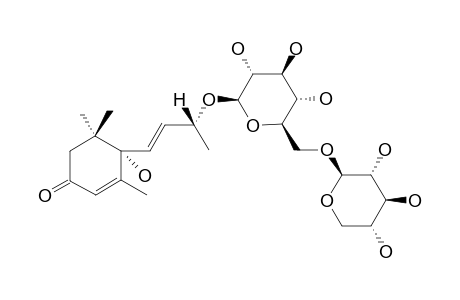 VOMIFOLYL_6-O-BETA-D-XYLOPYRANOSYL-BETA-D-GLUCOPYRANOSIDE