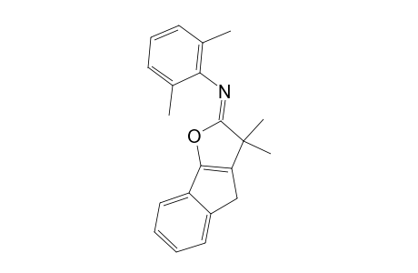 2,6-DIMETHYL-N-(3,3-DIMETHYL-3,4-DIHYDRO-2H-INDENO-[1,2-B]-FURAN-2-YLIDENE)-BENZENAMINE