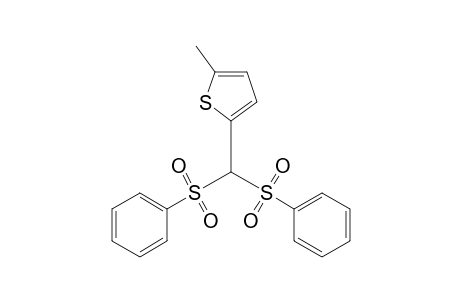2-(dibesylmethyl)-5-methyl-thiophene