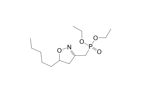 3-(Diethoxyphosphoryl)methyl-5-n-pentyl-2-isoxazoline