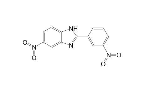 5-Nitro-2-(3-nitrophenyl)-1H-benzimidazole