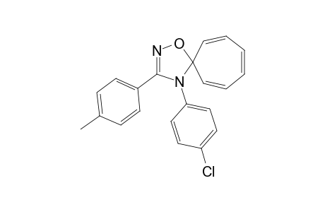 4-(4-Chlorophenyl)-3-(4-methylphenyl)-1-oxa-2,4-diazaspiro[6.4]undeca-2,6,8,10-tetraene