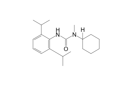 1-cyclohexyl-3-(2,6-diisopropylphenyl)-1-methylurea
