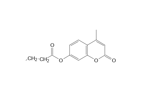 7-hydroxy-4-methylcoumarin, butyrate