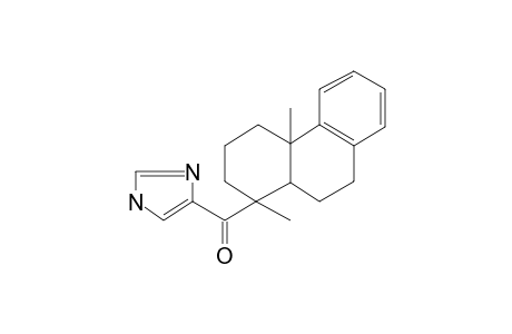 Methanone, 1H-imidazol-4-yl(1,2,3,4,4a,9,10,10a-octahydro-1,4a-dimethyl-1-phenanthrenyl)-, [1R-(1.alpha.,4a.alpha.,10a.alpha.)]-