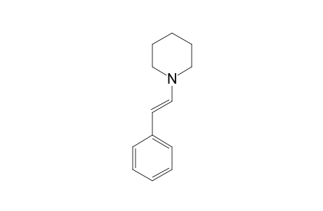 (E)-N-(2-Phenylethenyl)-piperidine