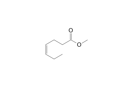 4-Heptenoic acid, methyl ester, (Z)-