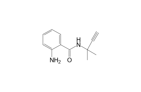 Benzamide, 2-amino-N-(1,1-dimethyl-2-propynyl)-