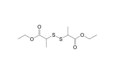 2-[(1-ethoxy-1-oxopropan-2-yl)disulfanyl]propanoic acid ethyl ester