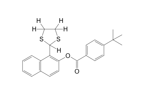 1-(1,3-dithiolan-2-yl)-2-naphthol, p-tert-butylbenzoate