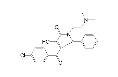 4-(4-Chloro-benzoyl)-1-(2-dimethylamino-ethyl)-3-hydroxy-5-phenyl-1,5-dihydro-pyrrol-2-one