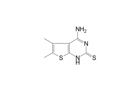 4-Amino-5,6-dimethyl-3H-thieno[2,3-d]pyrimidine-2-thione