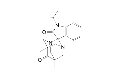 (1R,3S,5r,7r)-1'-isopropyl-5,7-dimethyl-1,3-diazaspiro[adamantane-2,3'-indoline]-2',6-dione