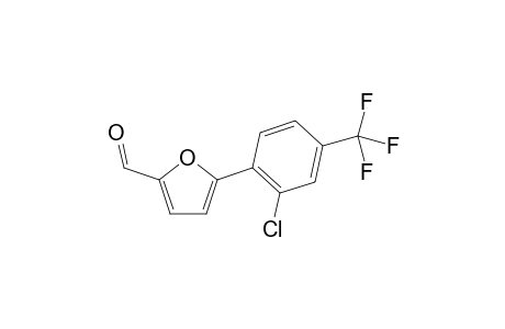 5-(2-chloro-4-(trifluoromethyl)phenyl)furan-2-carbaldehyde