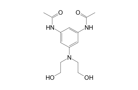 N,N'-{5-[bis(2-hydroxyethyl)amino]-m-phenylene}bisacetamide