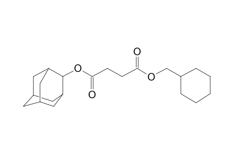 Succinic acid, cyclohexylmethyl adamant-2-yl ester