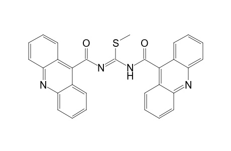 Methyl N,N'-di(acridin-9-ylcarbonyl)-imidothiocarbamate