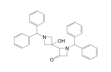 [2,3'-Biazetidin]-3-one, 1,1'-bis(diphenylmethyl)-3'-hydroxy-