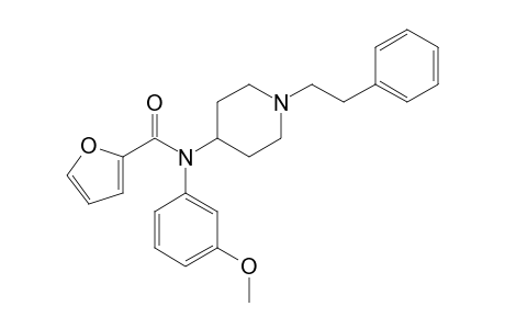 N-(3-Methoxyphenyl)-N-[1-(2-phenylethyl)piperidin-4-yl]furan-2-carboxamide