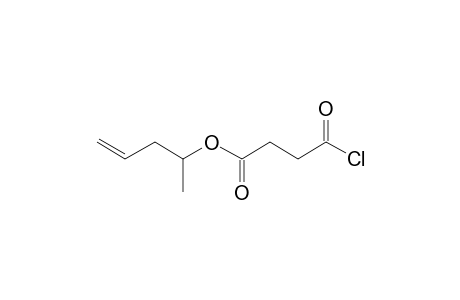 Succinic acid, monochloride pent-4-en-2-yl ester