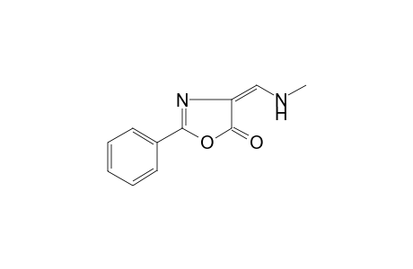 (4E)-4-[(Methylamino)methylene]-2-phenyl-1,3-oxazol-5(4H)-one