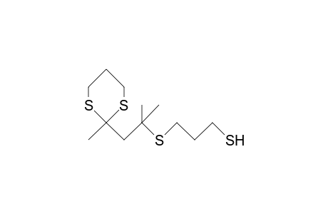 2-(6-MERCAPTO-2,2-DIMETHYL-3-THIAHEXYL)-2-METHYL-1,3-DITHIAN