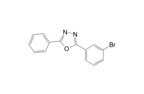 5-PHENYL-2-(3-BROMOPHENYL)-1,3,4-OXADIAZOLE