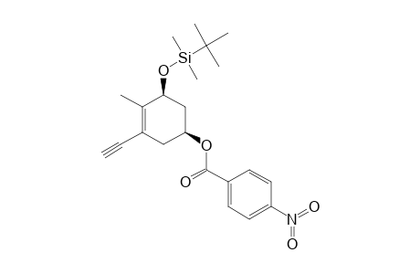 (3S,5S)-3-[(TERT.-BUTYLDIMETHYLSILYL)-OXY]-1-ETHYNYL-2-METHYL-5-[(4-NITROPHENYL)-CARBONYLOXY]-CYCLOHEX-1-ENE