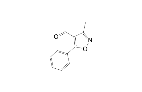 3-Methyl-5-phenyl-1,2-oxazole-4-carbaldehyde